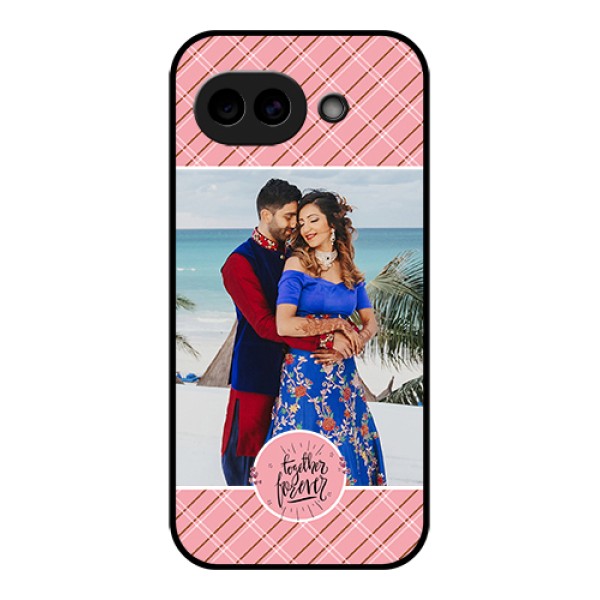 Google Pixel 10A 5G Custom Glass Phone Case - Together Forever Design