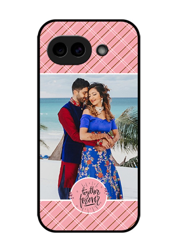 Google Pixel 10A 5G Custom Glass Phone Case - Together Forever Design