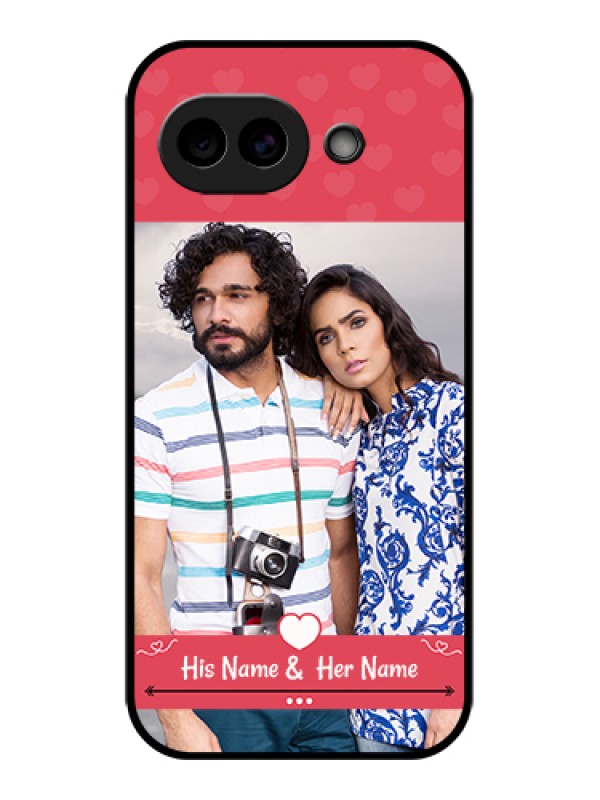 Custom Google Pixel 10A 5G Custom Glass Phone Case - Simple Love Design