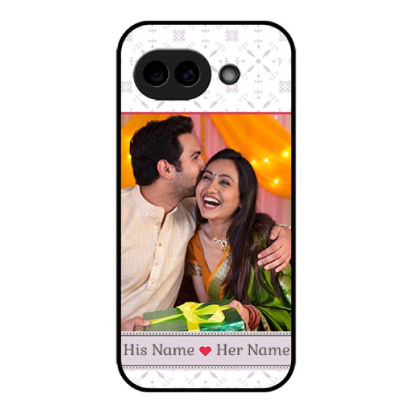 Google Pixel 10A 5G Custom Glass Phone Case - With Photo And Ethnic Design