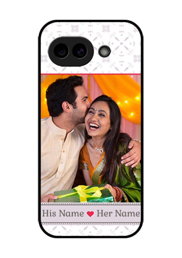 Google Pixel 10A 5G Custom Glass Phone Case - With Photo And Ethnic Design
