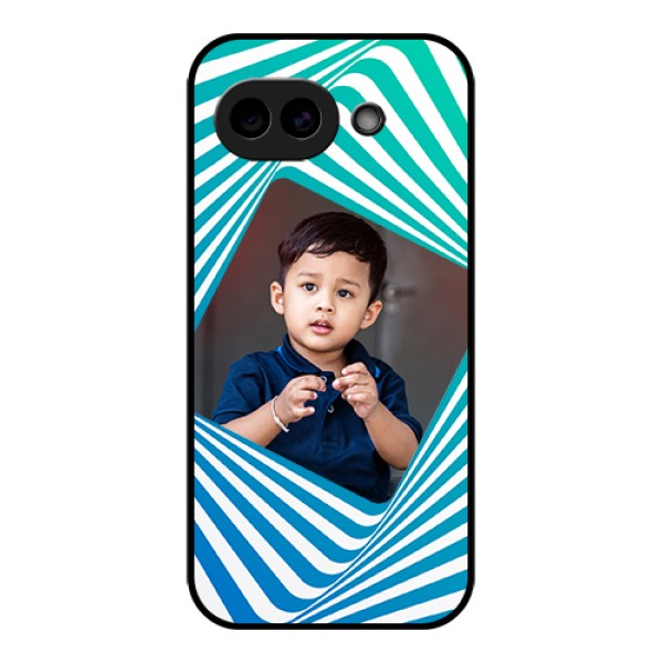 Google Pixel 10A 5G Custom Glass Phone Case - Abstract Spiral Design