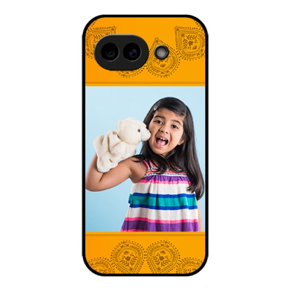 Google Pixel 10A 5G Custom Glass Phone Case - Photo Wedding Design