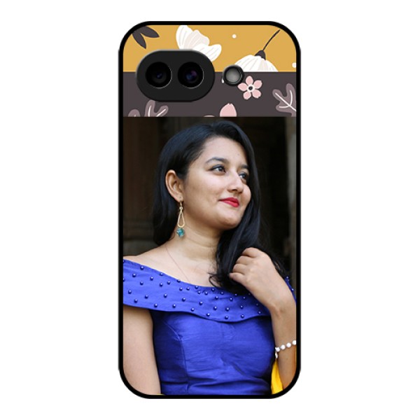 Google Pixel 10A 5G Custom Glass Phone Case - Stylish Floral Design