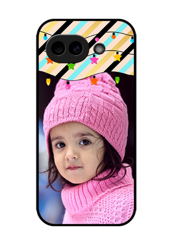Google Pixel 10A 5G Custom Glass Phone Case - Lights Hanging Design