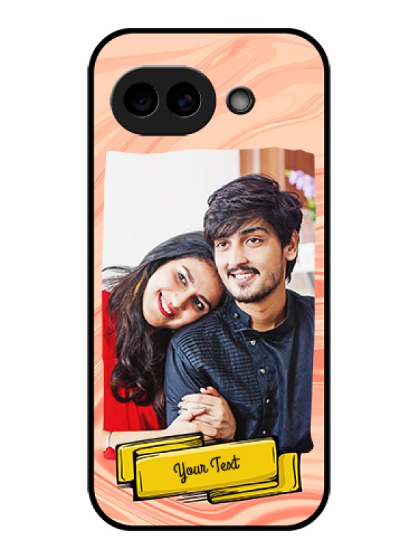 Custom Google Pixel 10A 5G Custom Glass Phone Case - Marble Texture Design