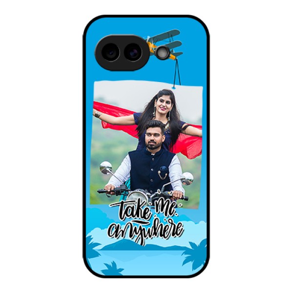 Google Pixel 10A 5G Custom Glass Phone Case - Traveller Design
