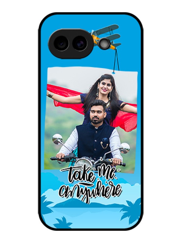 Custom Google Pixel 10A 5G Custom Glass Phone Case - Traveller Design