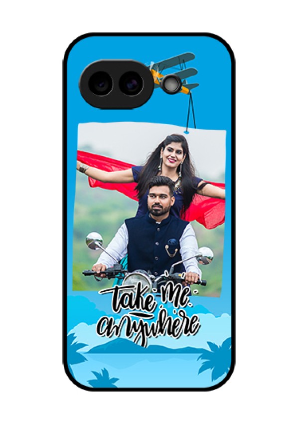 Google Pixel 10A 5G Custom Glass Phone Case - Traveller Design