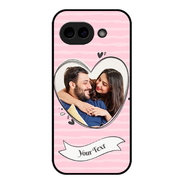 Google Pixel 10A 5G Custom Glass Phone Case - Vintage Heart Design
