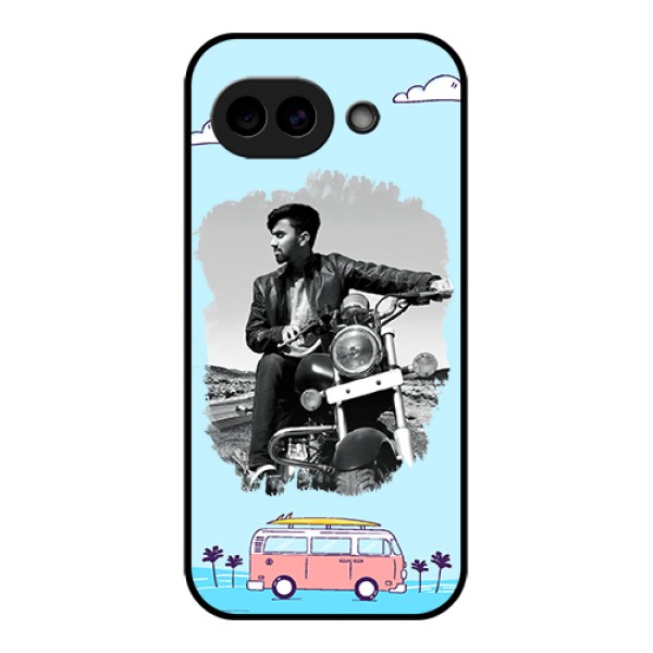 Google Pixel 10A 5G Custom Glass Phone Case - Travel & Adventure Design
