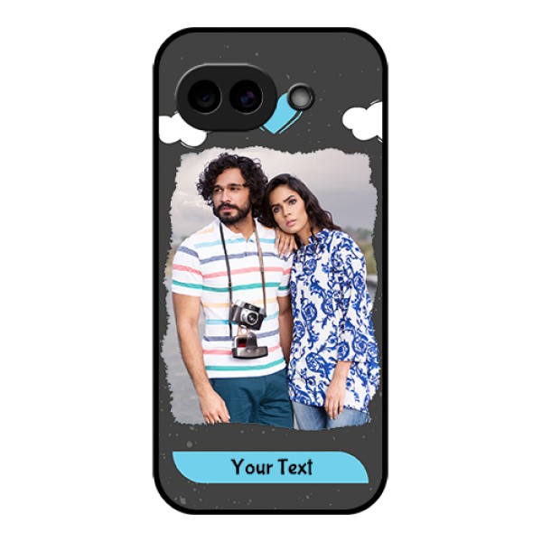 Google Pixel 10A 5G Custom Glass Phone Case - Splashes With Love Doodles Design