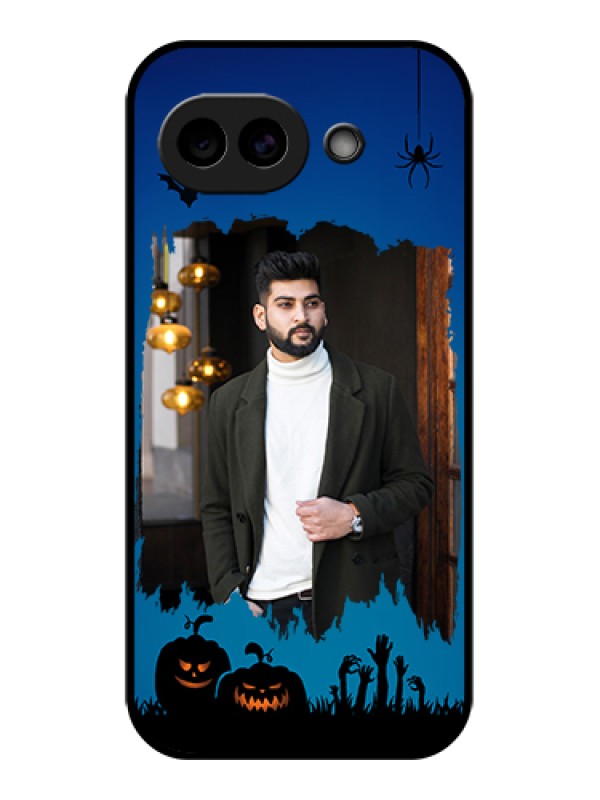 Custom Google Pixel 10A 5G Custom Glass Phone Case - With Pro Halloween Design