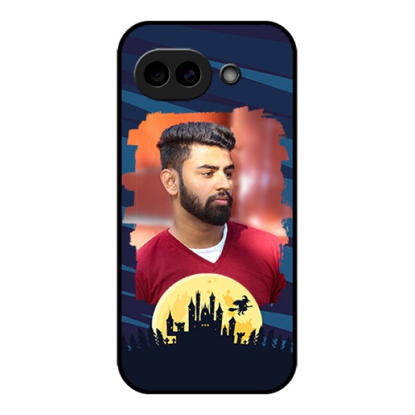 Google Pixel 10A 5G Custom Glass Phone Case - Halloween Witch Design
