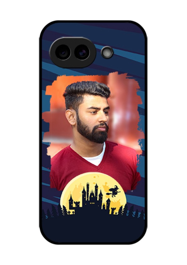 Google Pixel 10A 5G Custom Glass Phone Case - Halloween Witch Design