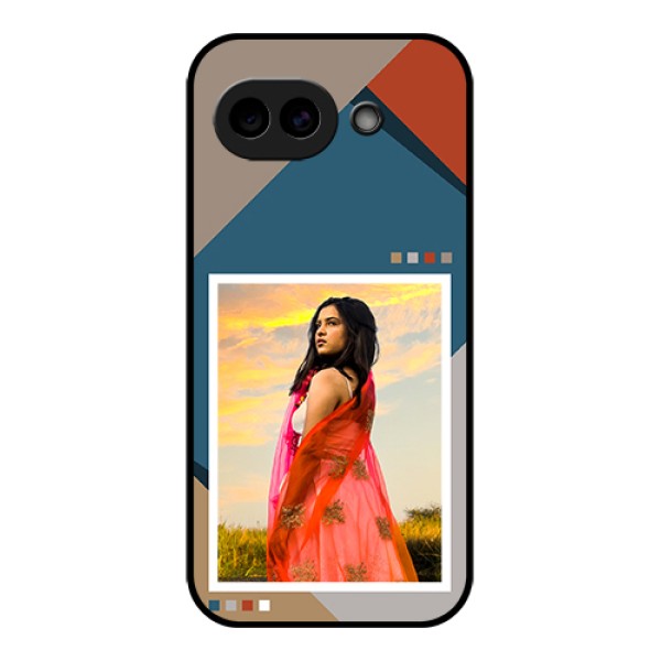 Google Pixel 10A 5G Custom Glass Phone Case - Retro Color Pallet Design