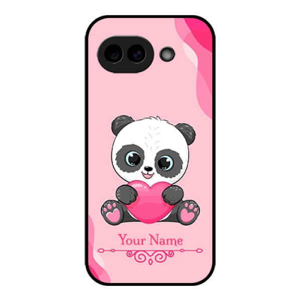 Google Pixel 10A 5G Custom Glass Phone Case - Cute Panda Design