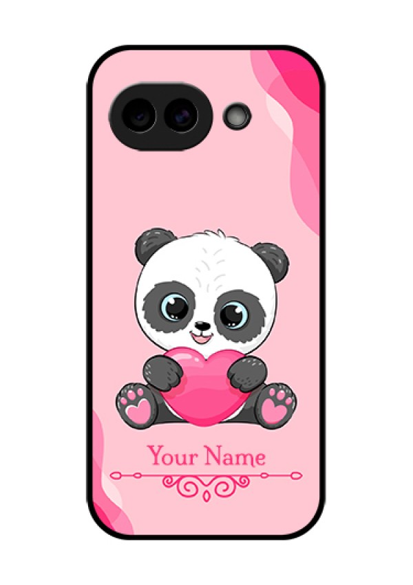Google Pixel 10A 5G Custom Glass Phone Case - Cute Panda Design