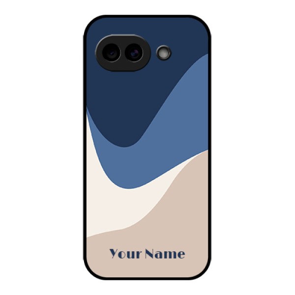 Google Pixel 10A 5G Custom Glass Phone Case - Abstract Drip Art Design
