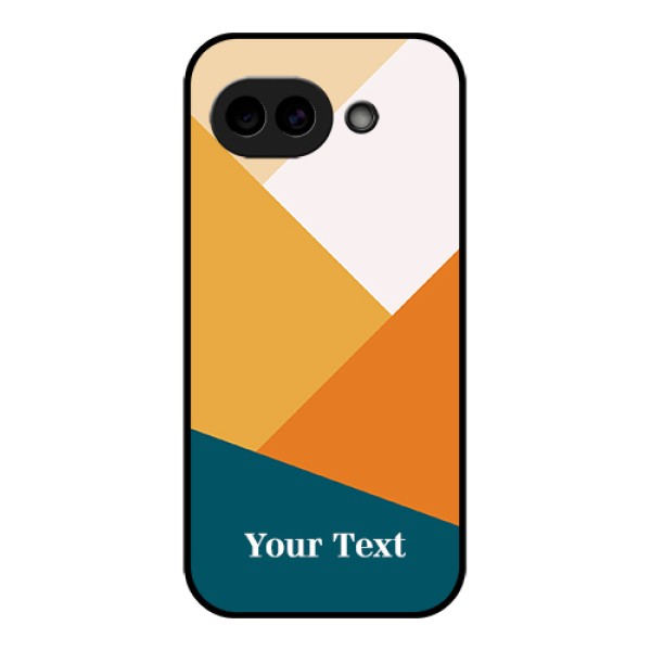 Google Pixel 10A 5G Custom Glass Phone Case - Stacked Multi - Colour Design
