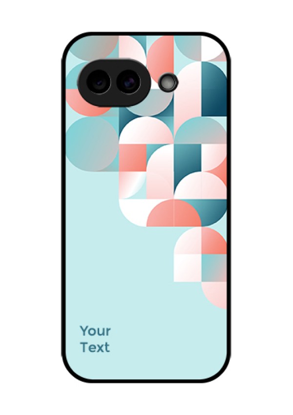 Google Pixel 10A 5G Custom Glass Phone Case - Stylish Semi - Circle Pattern Design