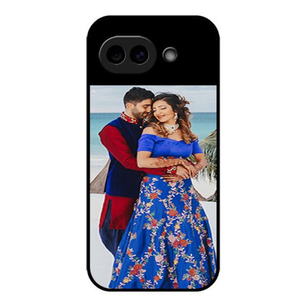 Google Pixel 10A 5G Custom Glass Phone Case - Upload Full Picture With Custom Color Design