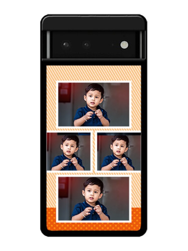 Custom Google Pixel 6 5G Custom Glass Phone Case - Bulk Photos Upload Design