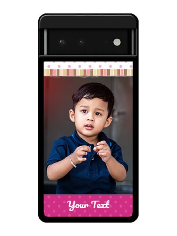 Custom Google Pixel 6 5G Custom Glass Phone Case - Cute Girls Cover Design