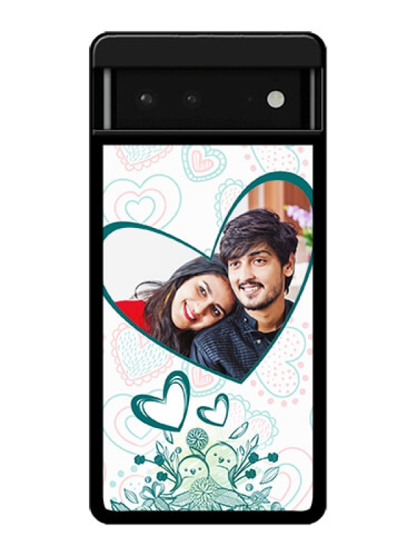 Custom Google Pixel 6 5G Custom Glass Phone Case - Premium Couple Design