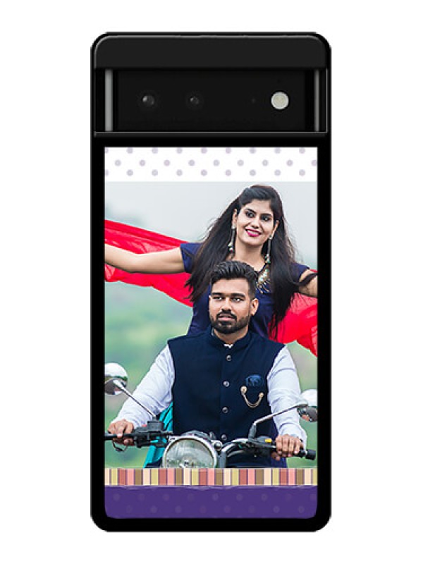 Custom Google Pixel 6 5G Custom Glass Phone Case - Cute Family Design