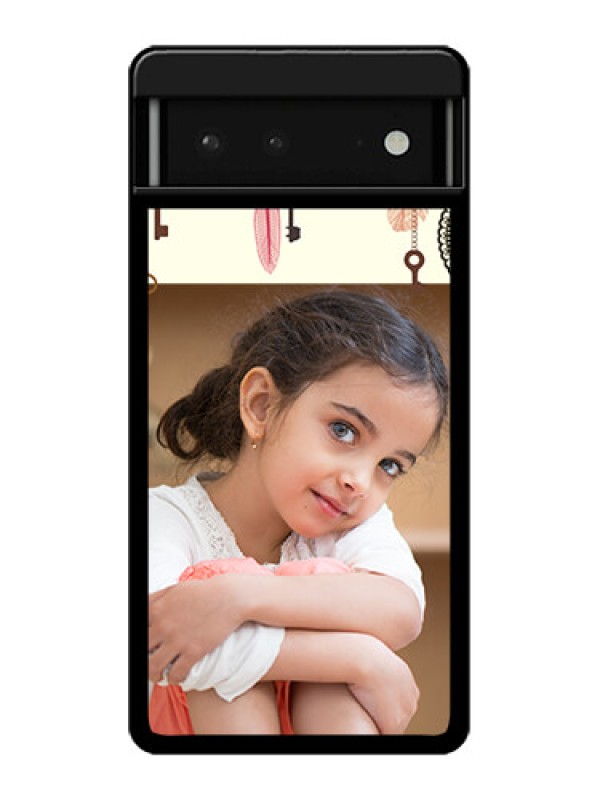 Custom Google Pixel 6 5G Custom Glass Phone Case - Boho Style Design