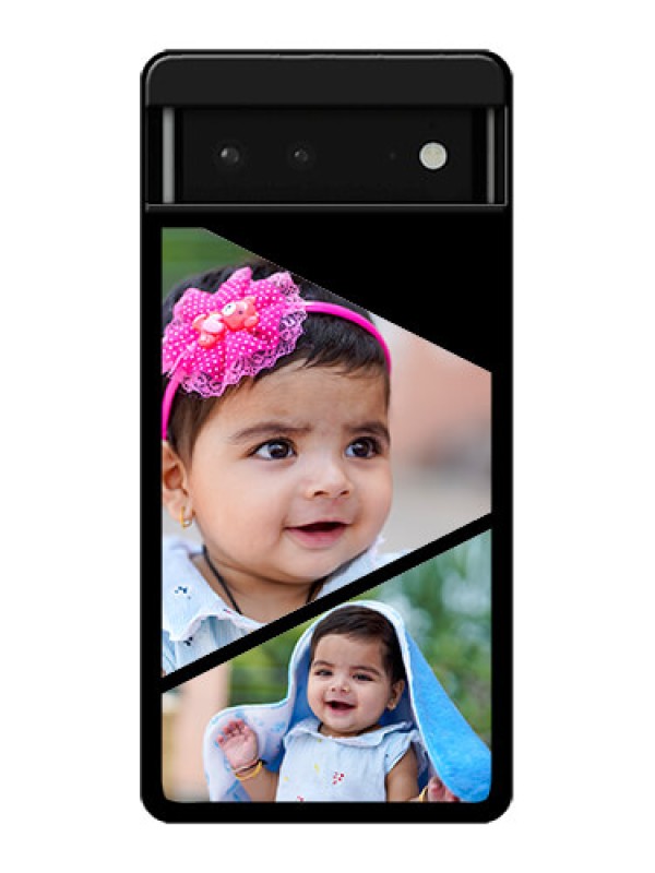 Custom Google Pixel 6 5G Custom Glass Phone Case - Semi Cut Design