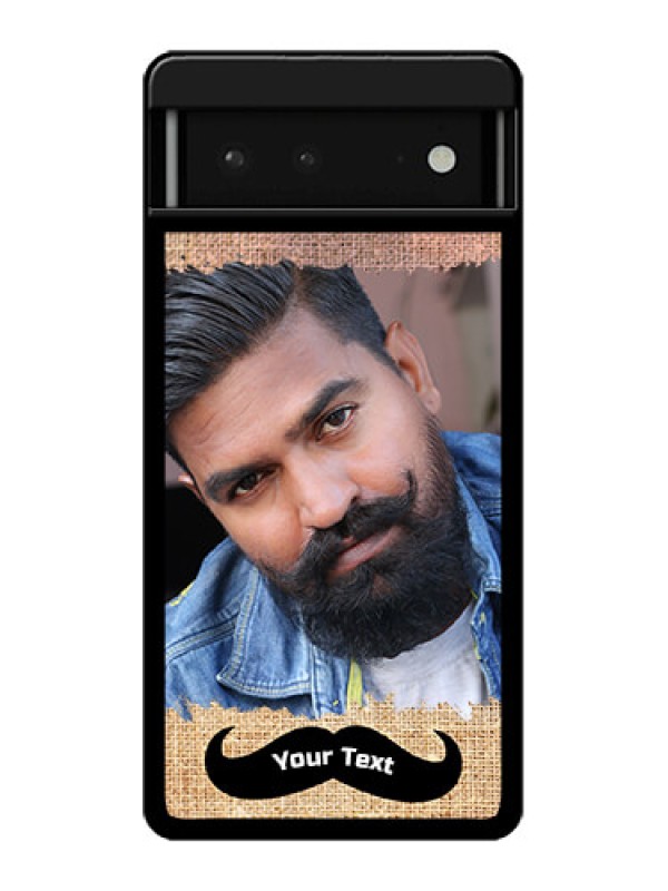 Custom Google Pixel 6 5G Custom Glass Phone Case - With Texture Design