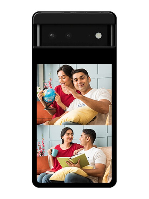 Custom Google Pixel 6 5G Custom Glass Phone Case - 2 Images Design