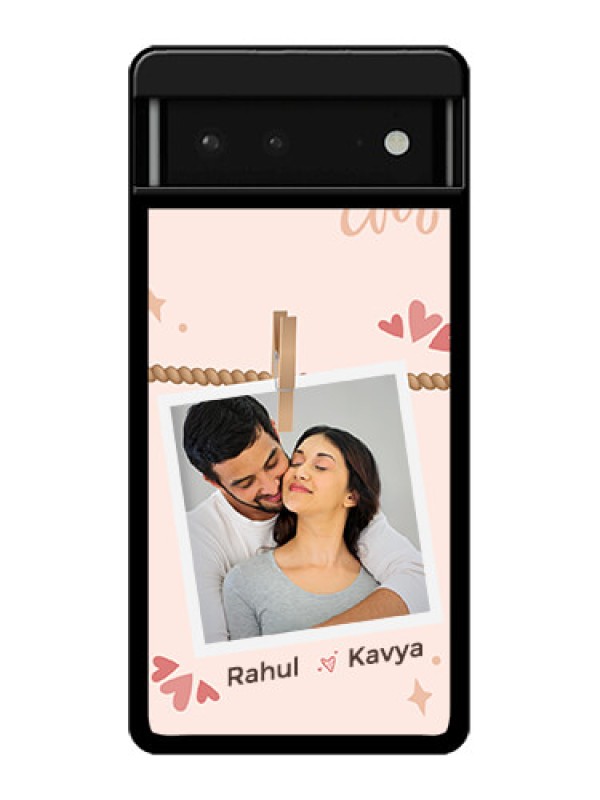 Custom Google Pixel 6 5G Custom Glass Phone Case - Forever And Ever Love Design