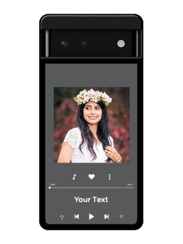 Custom Google Pixel 6 5G Custom Glass Phone Case - Play The Music Design