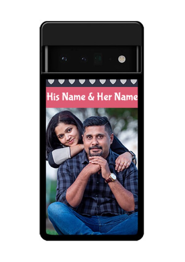 Google Pixel 6 Pro 5G Custom Glass Phone Case - Love Symbols Design