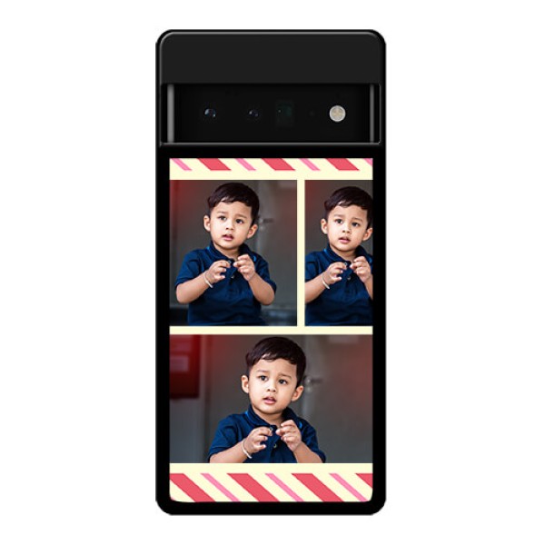 Google Pixel 6 Pro 5G Custom Glass Phone Case - Picture Upload Mobile Case Design