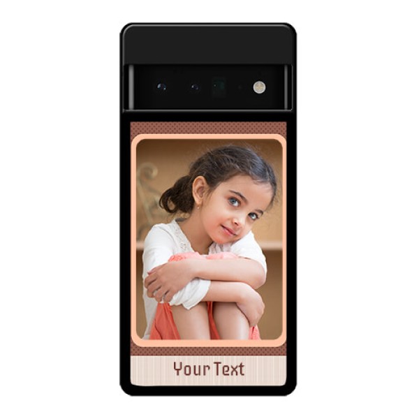 Google Pixel 6 Pro 5G Custom Glass Phone Case - Simple Pic Upload Design