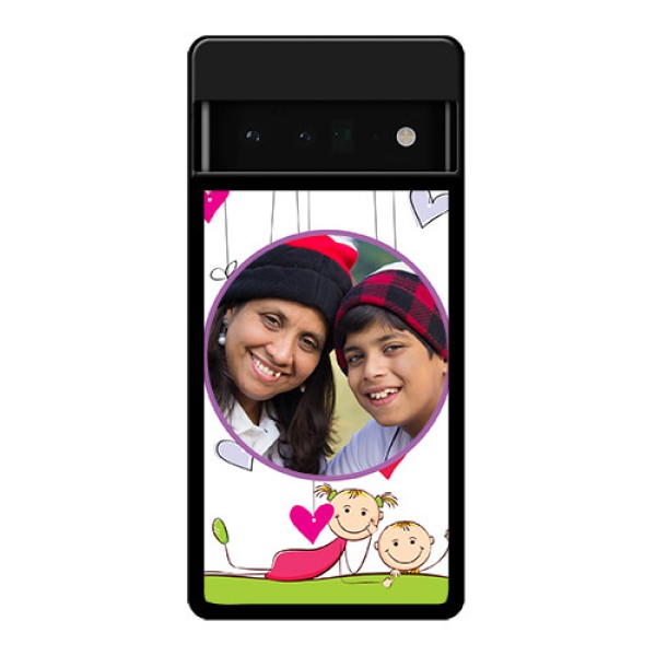 Google Pixel 6 Pro 5G Custom Glass Phone Case - Cute Kids Phone Case Design