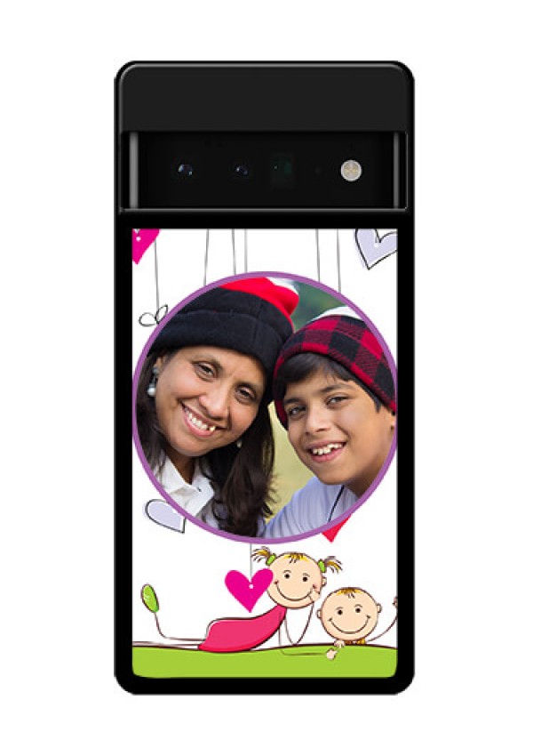 Google Pixel 6 Pro 5G Custom Glass Phone Case - Cute Kids Phone Case Design