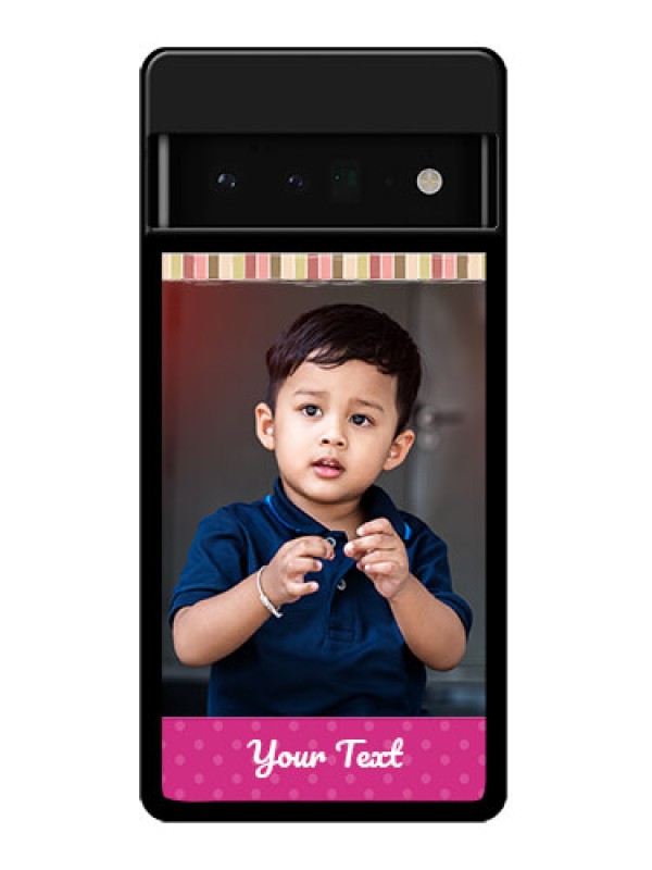 Custom Google Pixel 6 Pro 5G Custom Glass Phone Case - Cute Girls Cover Design