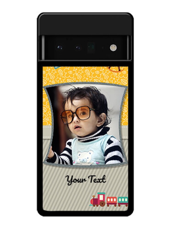 Custom Google Pixel 6 Pro 5G Custom Glass Phone Case - Baby Picture Upload Design