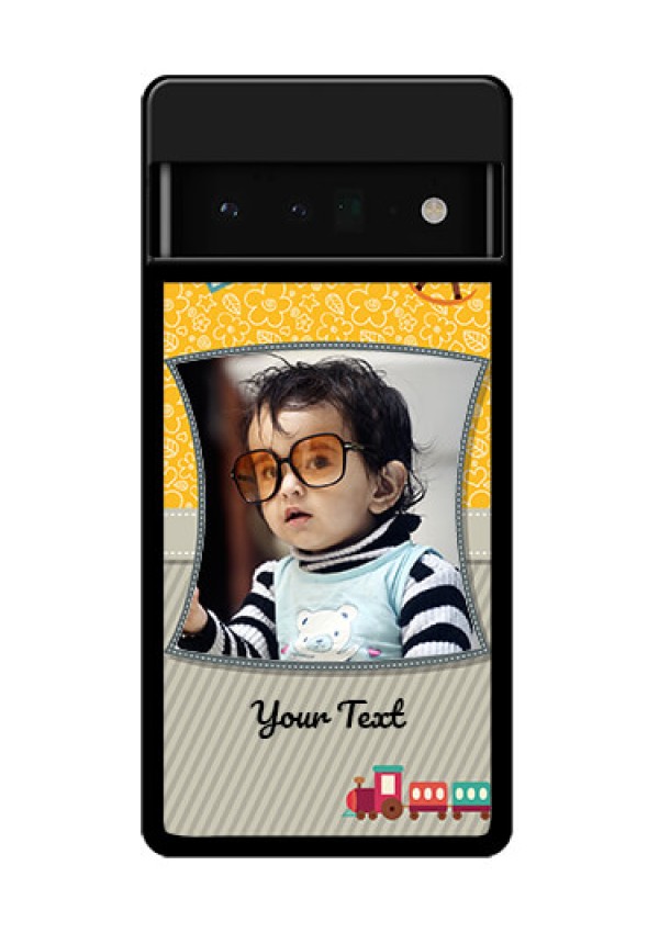 Google Pixel 6 Pro 5G Custom Glass Phone Case - Baby Picture Upload Design