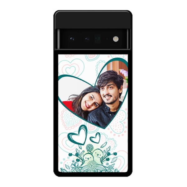 Google Pixel 6 Pro 5G Custom Glass Phone Case - Premium Couple Design