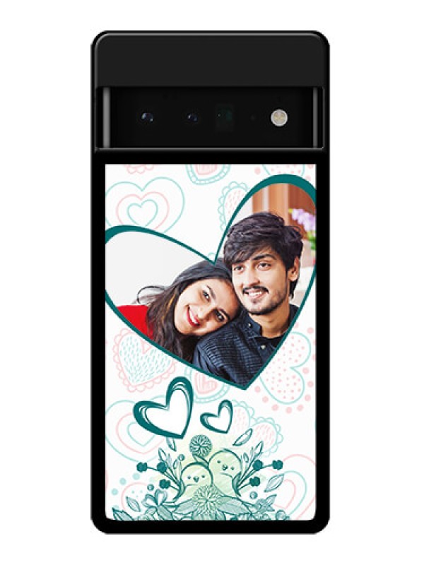 Custom Google Pixel 6 Pro 5G Custom Glass Phone Case - Premium Couple Design