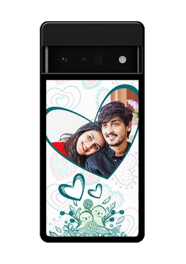 Google Pixel 6 Pro 5G Custom Glass Phone Case - Premium Couple Design