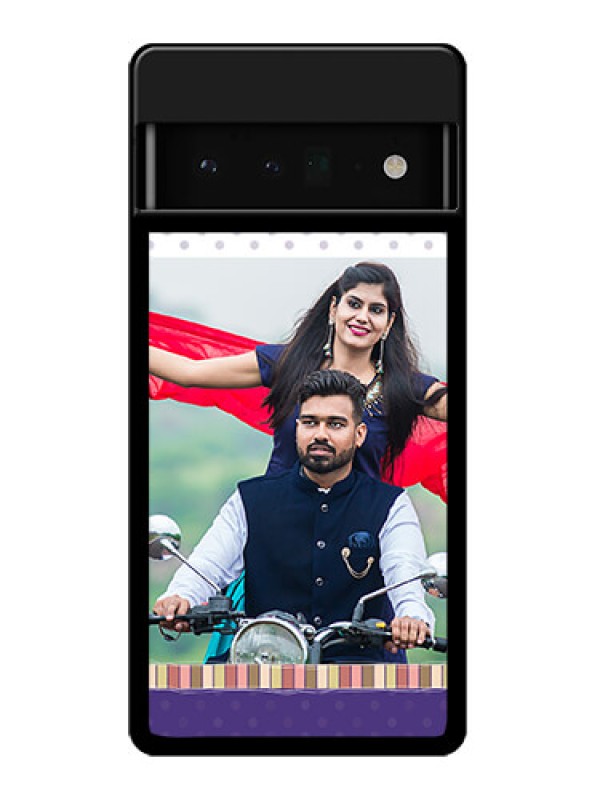 Custom Google Pixel 6 Pro 5G Custom Glass Phone Case - Cute Family Design