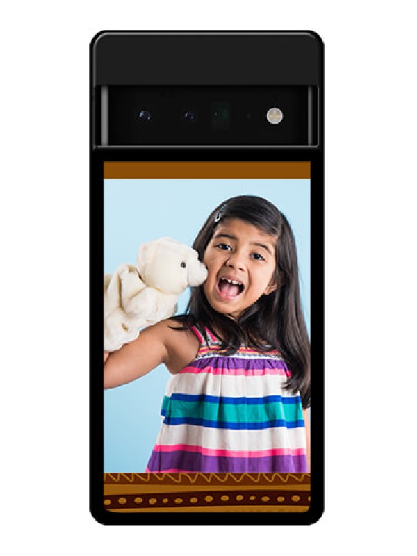 Custom Google Pixel 6 Pro 5G Custom Glass Phone Case - Friends Picture Upload Design