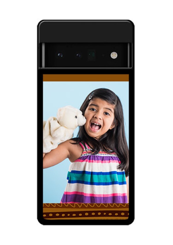 Google Pixel 6 Pro 5G Custom Glass Phone Case - Friends Picture Upload Design